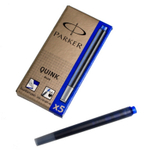 Картридж Parker с чернилами для перьевой ручки Z11, упаковка из 5 шт., цвет: Blue