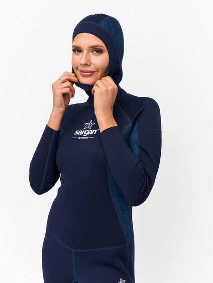 Шлем Sargan Sport 1021/BL короткий 3 мм синий