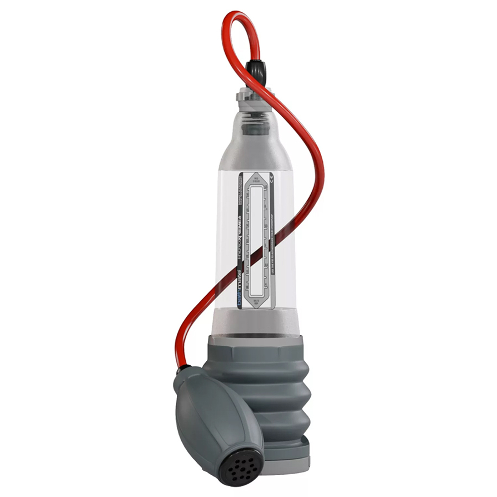 Набор прозрачная гидропомпа 28,5см для пениса + аксессуары Bathmate HydroXtreme6 Crystal Pump Without Accessories Kit