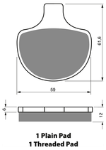 Тормозные колодки Goldfren 057 S3