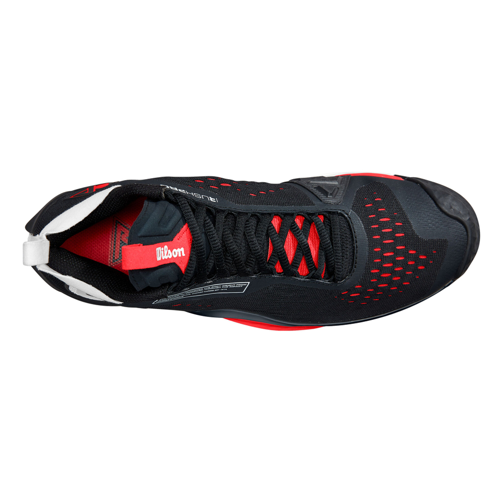 Мужские теннисные кроссовки Wilson Rush Pro Tour Mid All Court Shoe Men - Black, Red