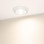 Лампа AR111-UNIT-G53-15W- Warm3000 (WH, 24 deg, 12V) (Arlight, Металл)