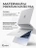Чехол накладка Gurdini Ultra Slim Case для Macbook Air 13.6" M2 2022 (A2681) Transparent Sand Matte