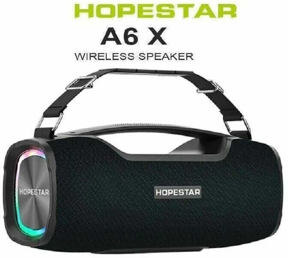 Колонка портативная HopeStar A6X черная / Портативная Bluetooth колонка Hopestar А6Х