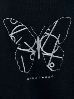 Худи на молнии "OTMA x BOZE"