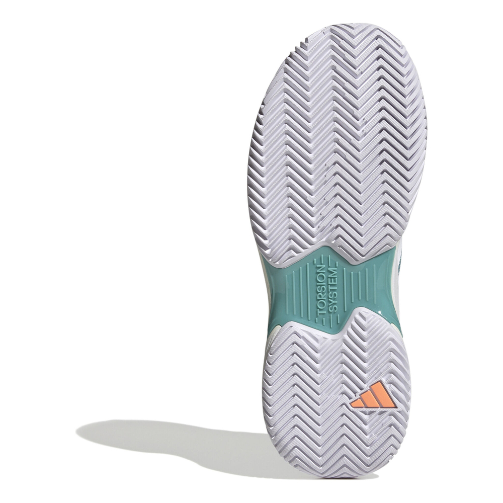 Женские теннисные кроссовки adidas CourtJam Control All Court Shoe Women - Green, White