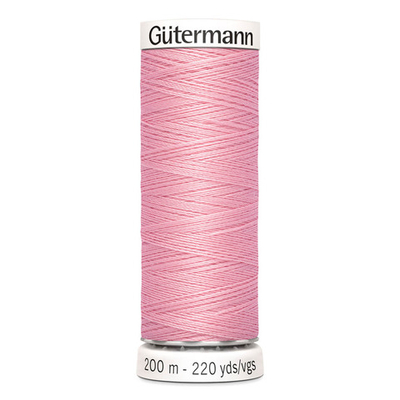 Нитки универсальные Gutermann Sew-all 100 (200 метров), 5 кат. | 043 бледно-розовый