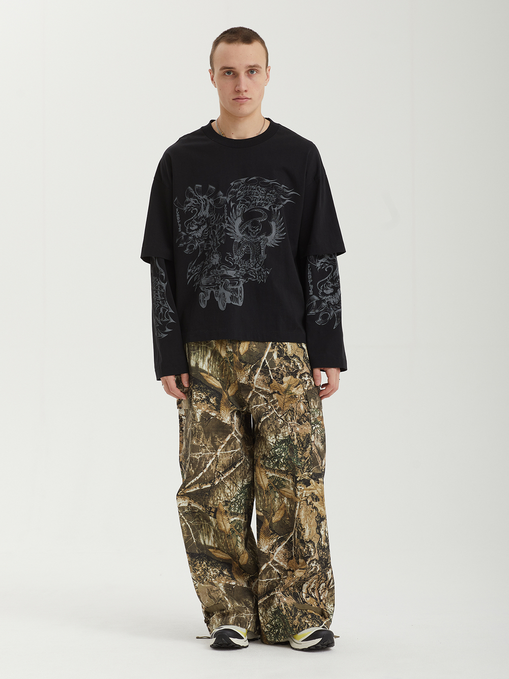 Мужские Брюки Ripstop Cargo Shirring Balloon