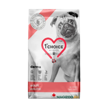 1st CHOICE GF DERMA Лосось д/собак с гиперчувствительной кожей 12кг