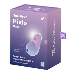 Вакуумный стимулятор клитора Satisfyer Pixie Dust, фиолетово-розовый