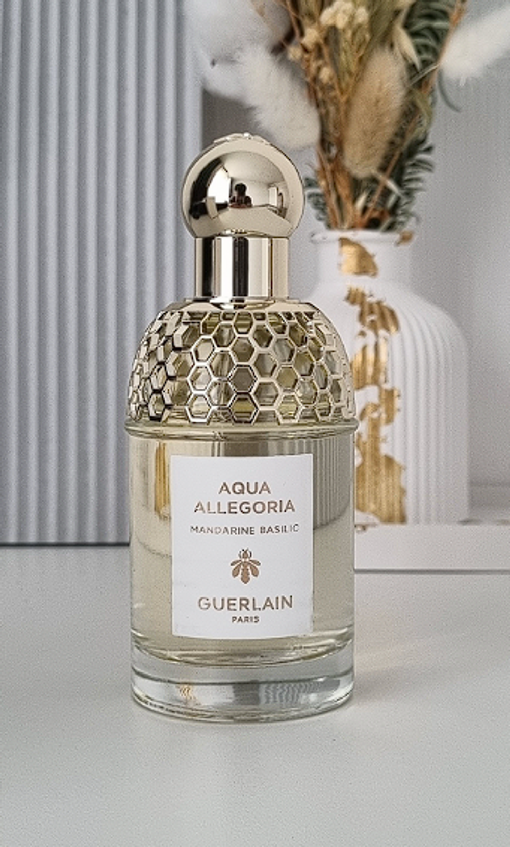 GUERLAIN Aqua Allegoria Mandarine Basilic ( Коробка парфюма без слюды, парфюм новый, распаковка для фото)