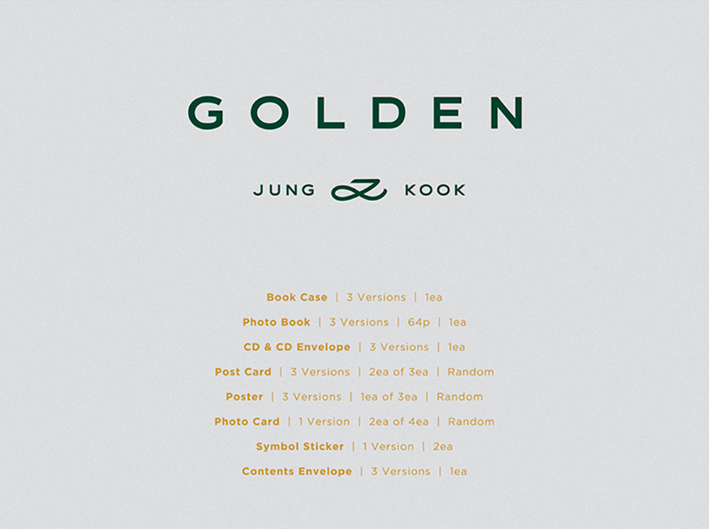 Альбом Jungkook - GOLDEN