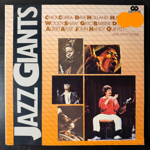 Chick Corea, Dave Holland, Hubert Laws, Woody Shaw, Gato Barbieri, Don Cherry, Albert Ayler, John Handy Quintet ‎– Jazz Giants 2LP (Италия 1980г.)