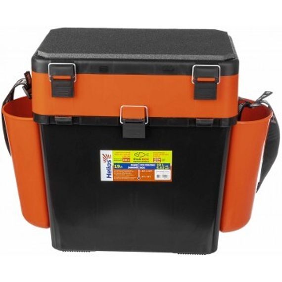 Ящик зимний Helios "FishBox" (19л) оранжевый