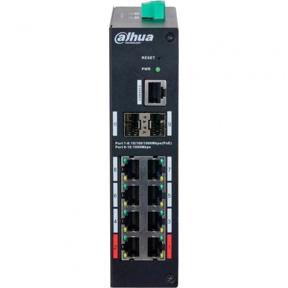 Коммутатор Dahua DH-HS4210-8GT-90 управляемый