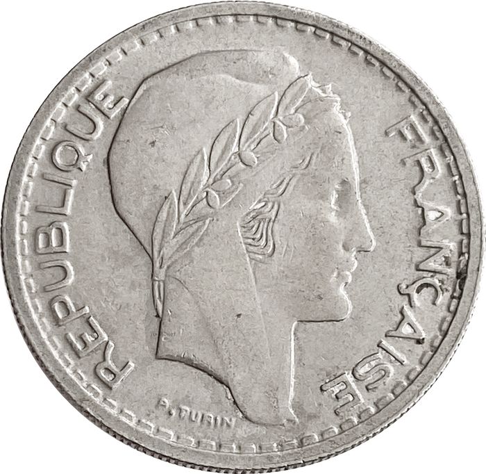 10 франков 1949 Франция XF