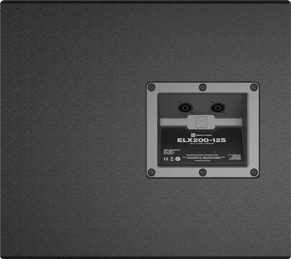 Electro-Voice ELX200-12S пассивный сабвуфер, 12', макс. SPL 129 дБ (пик), 1600 Вт пик, цвет черный, корпус фанера