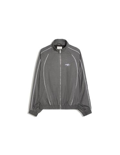 Мужской пиджак oversize в тонкую полоску - BERSHKA