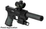 Коллиматорный прицел Leapers 1x28 UTG 3 Sub-compact ITA Red/Green Dot Sight c шиной Integral QD Picatinny SCP-DS3028W