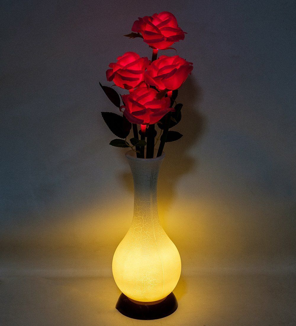 LP-04 Розы в вазе с LED-подсветкой