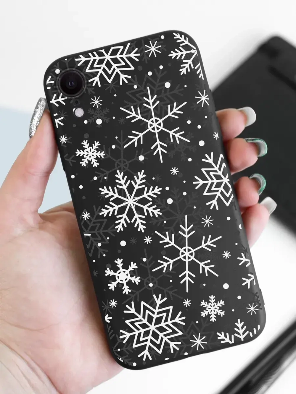 Чехол на iPhone Xr новогодний