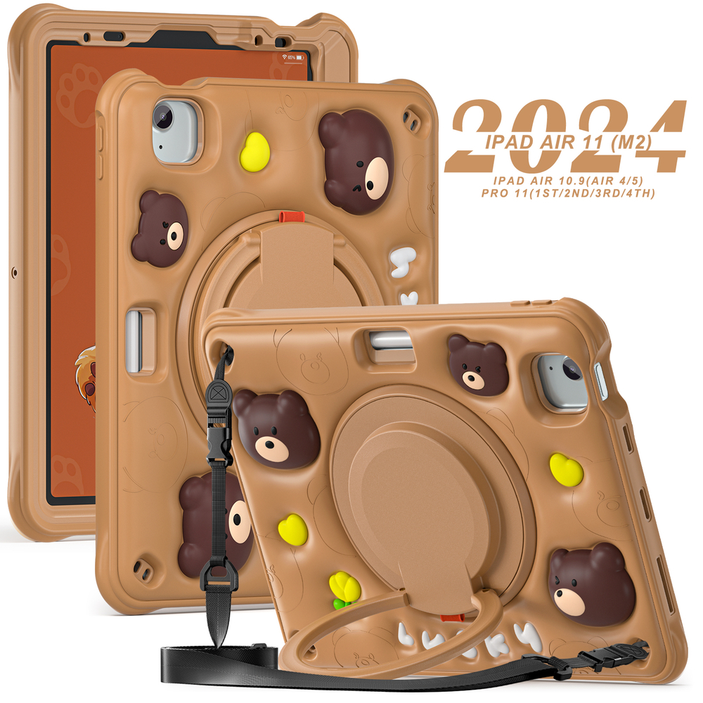 Противоударный бампер Baby Bubbles Сase Ring для iPad Air 11 2024