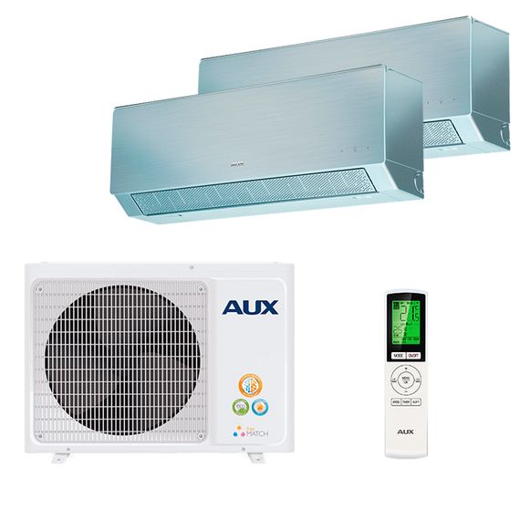 Мультисплит система на 2 комнаты AUX AMWM-H09/4R2(CD) x 2 / AM2-H14/4DR2