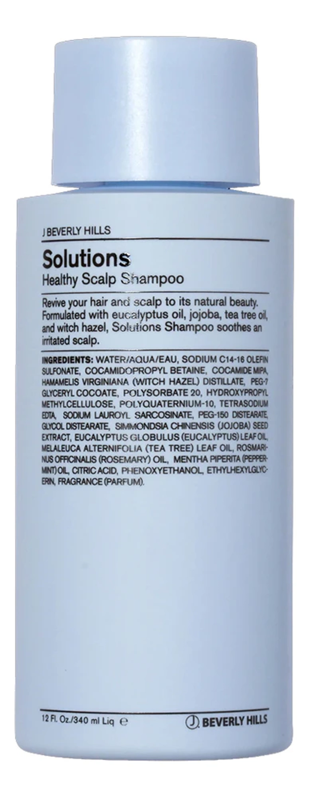 J BEVERLY HILLS Восстанавливающий шампунь для чувствительной кожи головы -Solutions Healthy Scalp Shampoo, 340мл