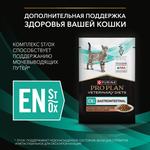 Паучи PRO PLAN VETERINARY DIETS EN Gastrointestinal при расстройствах пищеварения с лососем в соусе 85 г