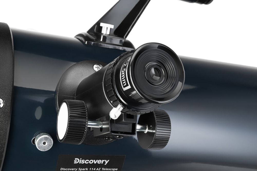 Телескоп Levenhuk Discovery Spark 114 AZ с книгой