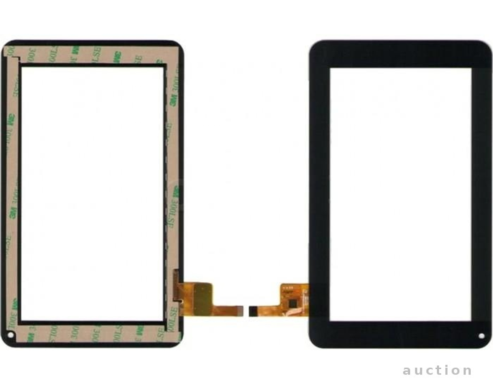 Сенсорное стекло (touch screen) для планшета Digma iDj7n, MOMO9 MRM-POWER, CUBE U25GT, T709, Soulycin S18, Souicin S18, Mystery MID-721, DNS Air E76, Explay N1 plus, Jeka JK700 PN: FPC-TP070011-01 (DR1334)