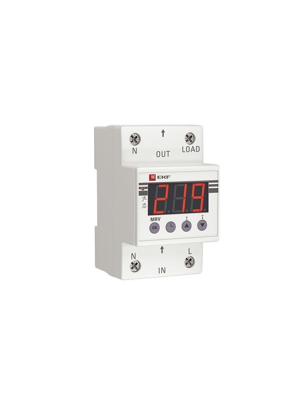 Реле напряжения с дисплеем MRV 32А PROxima EKF MRV-32A