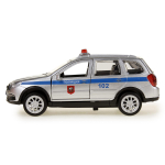 Модель ин. мет. "Lada granta cross 2019 полиция" 12см, свет/звук, серебр. GRANTACRS-12SLPOL-SR