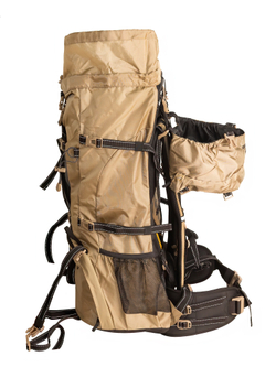 Рюкзак туристический Naturehike, 70л, коричневый (NH70B070-B)