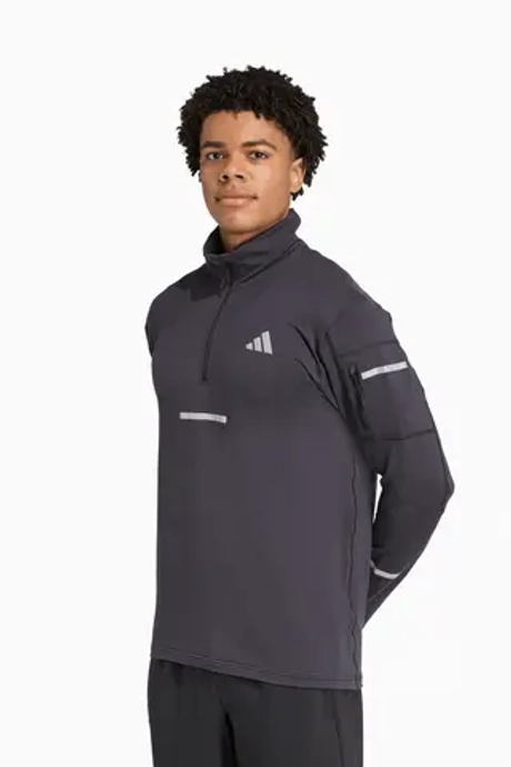 Кофта adidas Adi365 Running CLIMAWARM+ Half-Zip - черный