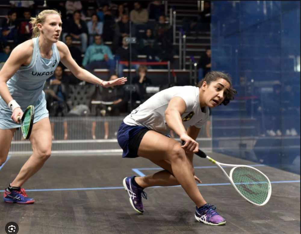 Harrow Vapor 115 Custom Raneem El Welily (2024), Squash Racket, White/Green