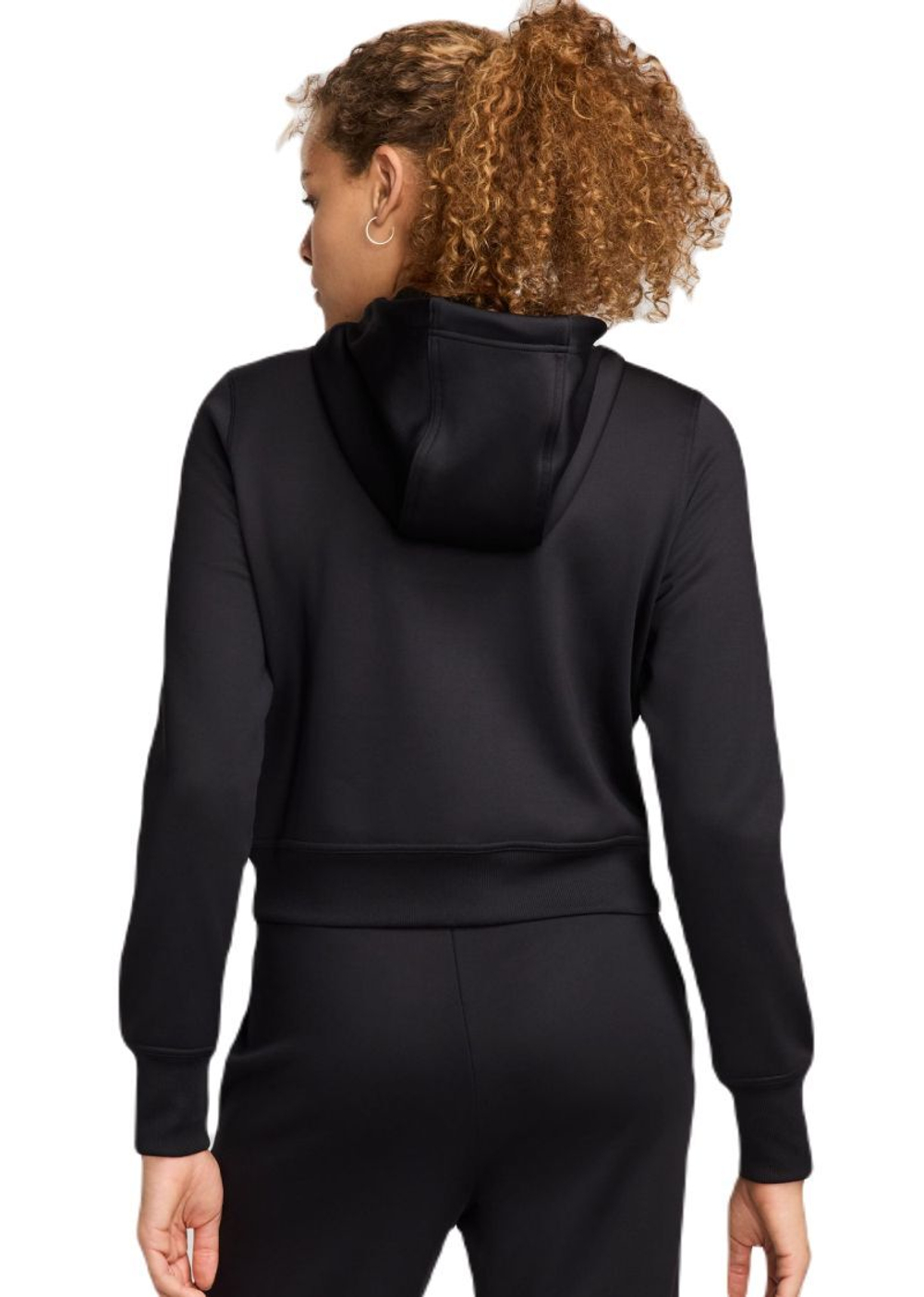 Женская Кофта теннисная Nike Therma-Fit One Full-Zip - черный