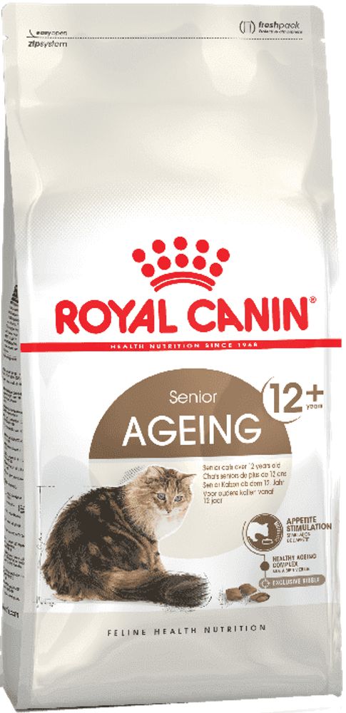 Royal canin 4кг Ageing +12 Корм для стареющих кошек старше 12 лет Royal canin 4кг Ageing +12 Корм для стареющих кошек старше 12 лет