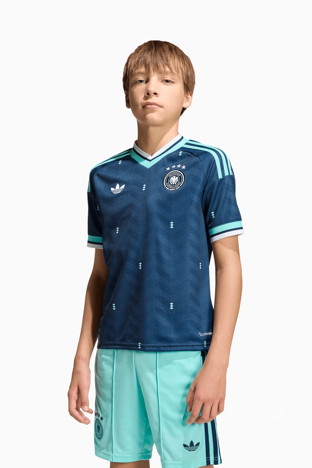 Футболка adidas Originals Germany 2026 Away Junior - синий