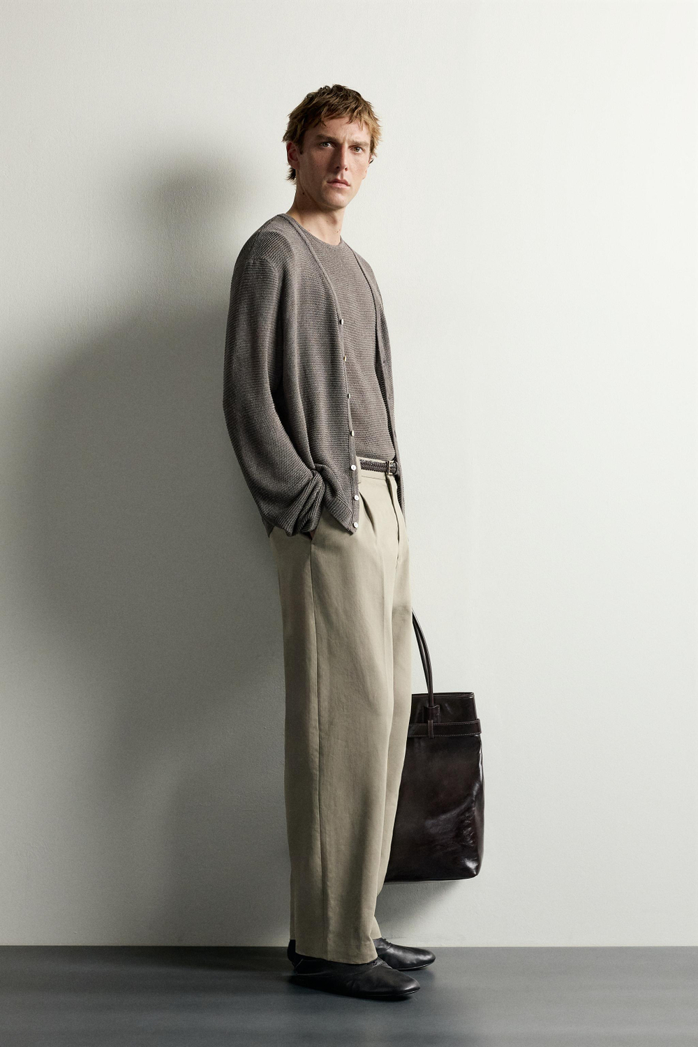КАРДИГАН RELAXED FIT — ZARA