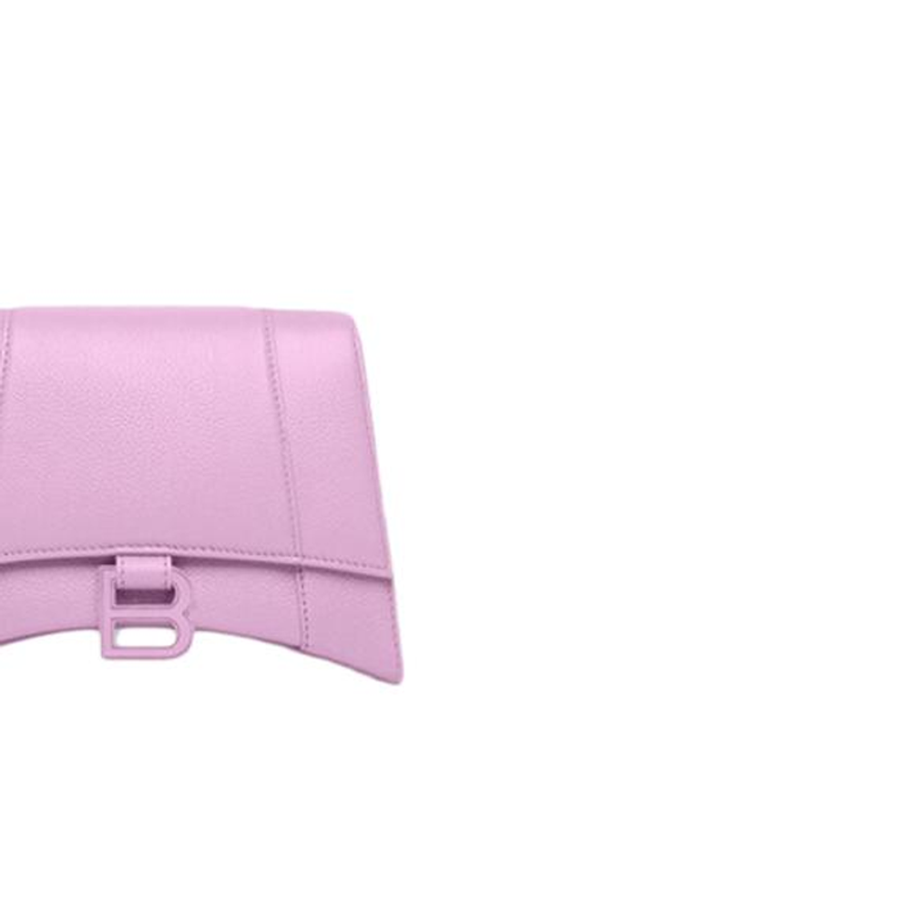 Balenciaga Cow Leather Card Holder Women"s Light Purple