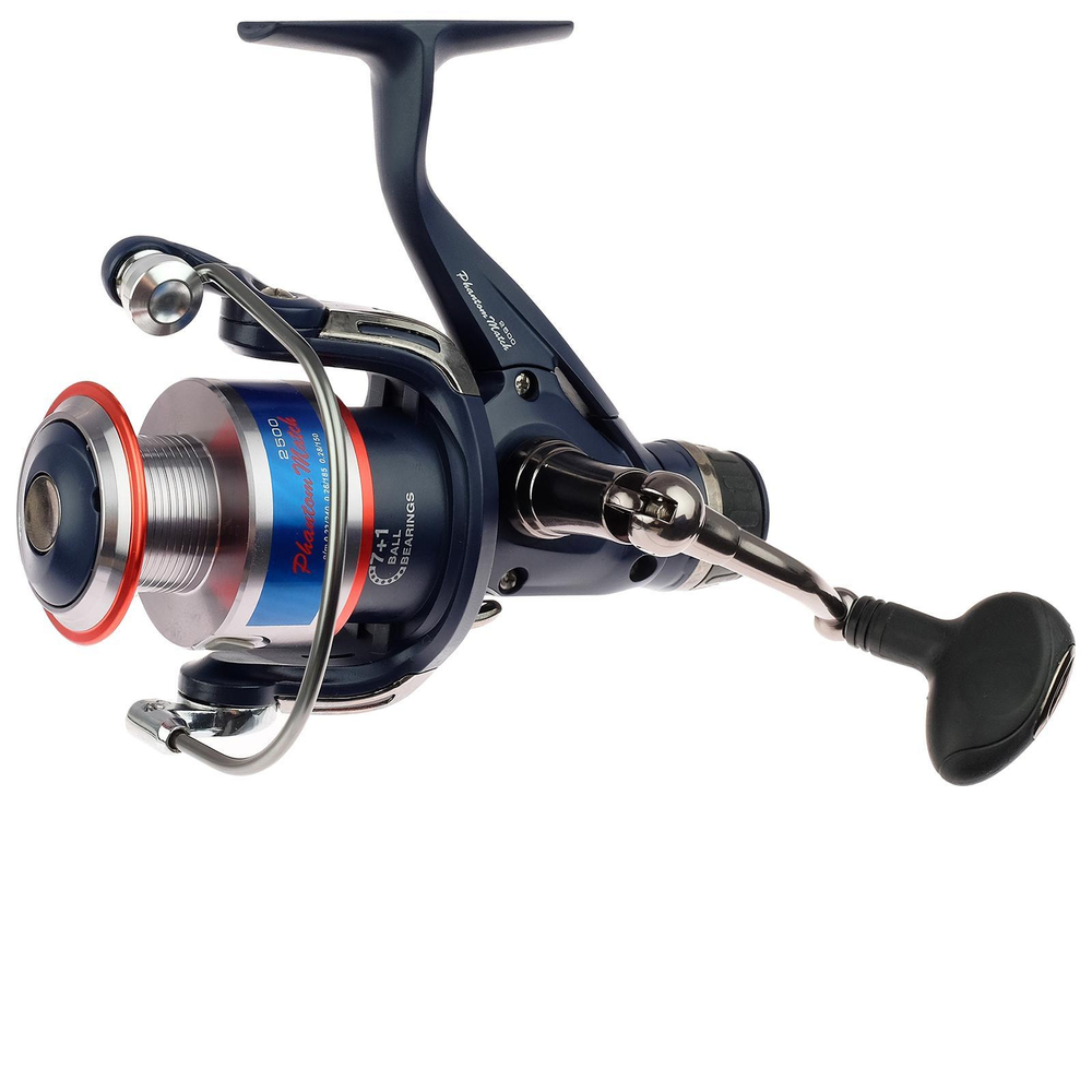 Безынерционная катушка Stinger Phantom Match 2500R (2-я шпуля 2510R), 7+1, мет. шпули