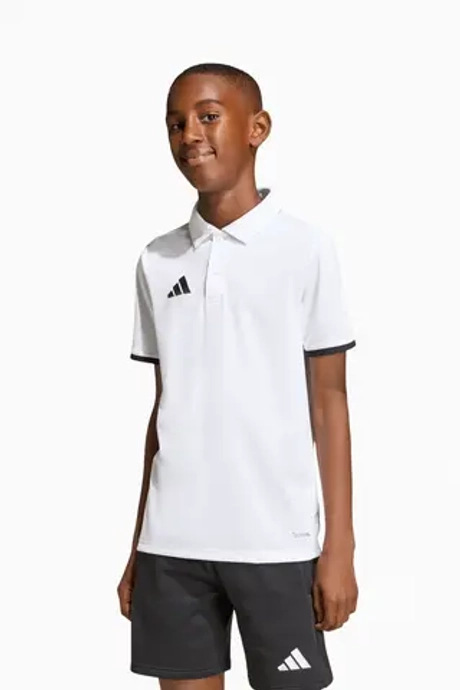 Футболка adidas Entrada 26 Polo Junior - белый