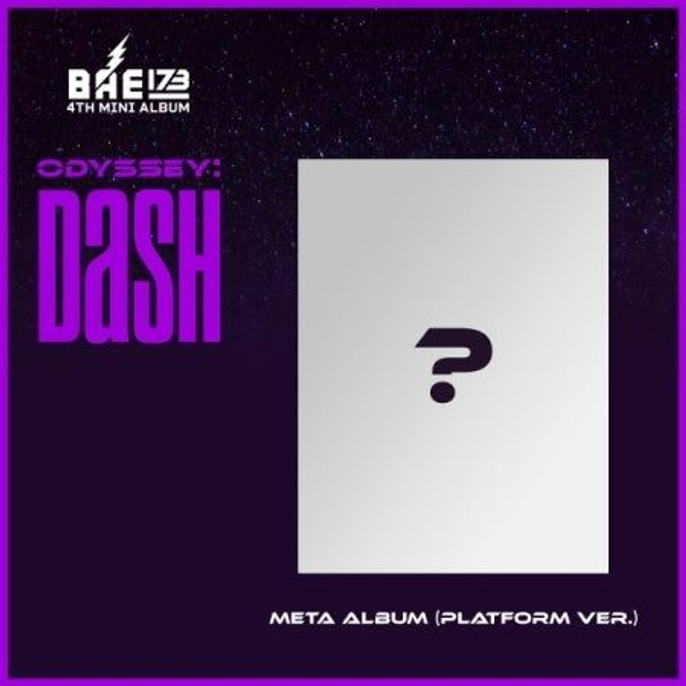 Альбом BAE173 - ODYSSEY : DASH 4th Mini Album META PLATFORM Version