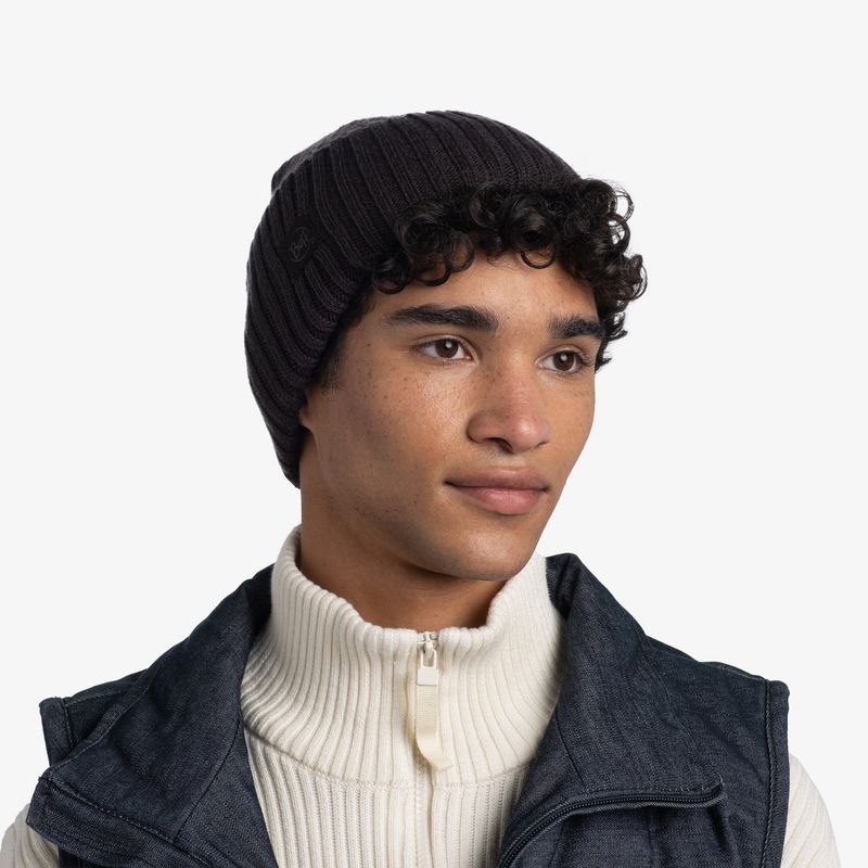 Вязаная шапка Buff Hat Knitted Rutger Graphite Фото 2