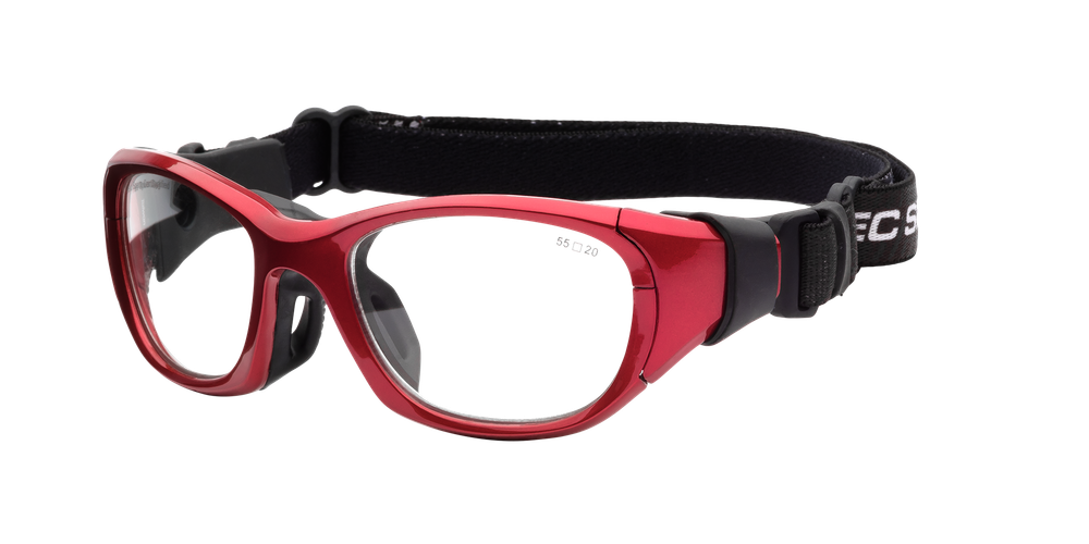 Спортивные очки с диоптриями Rec Specs / Rs-51 / Shiny Crimson / Black