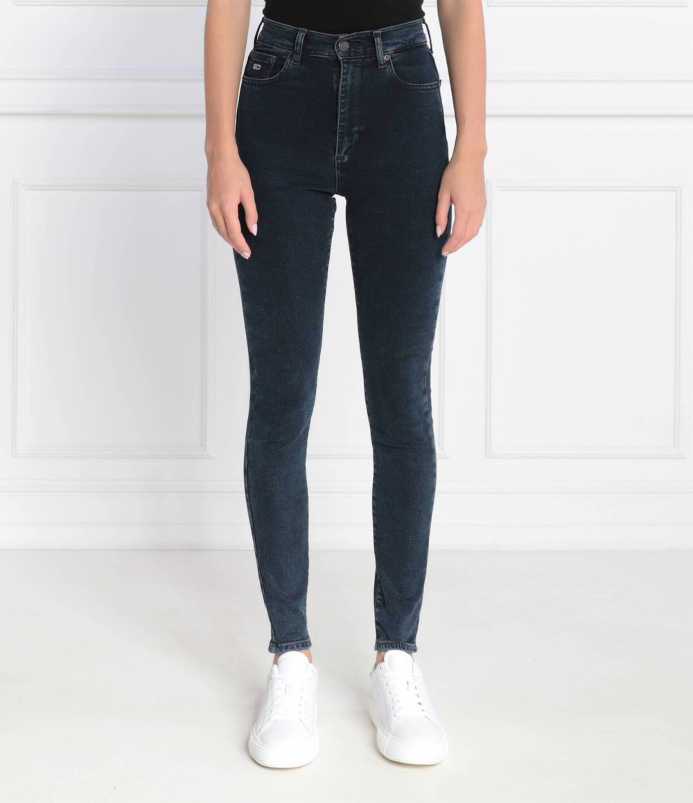 Джинсы SYLVIA Tommy Jeans - темно-синий(DW0DW16690)