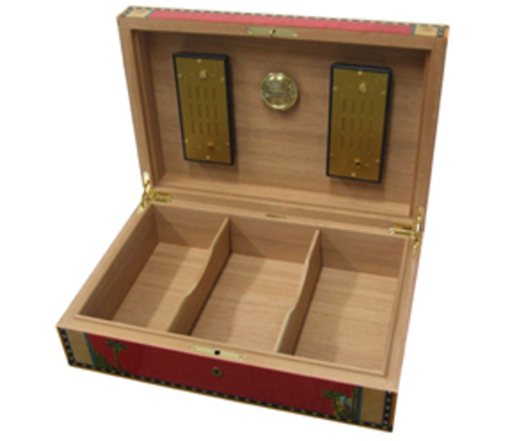 Хьюмидор Elie Bleu ALBA 110 cigars Green Pistachio Sycamore