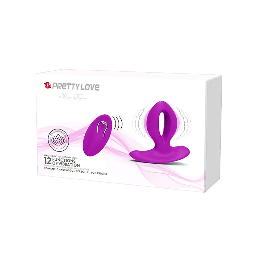 Анальная Пробка с вибрацией Pretty Love BI-014479W