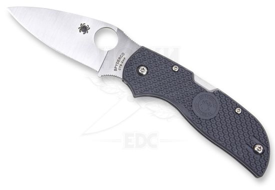 Складной нож Spyderco Chaparral Lightweight 152PGY c клинком из стали CTS-XHP, рукоять G10